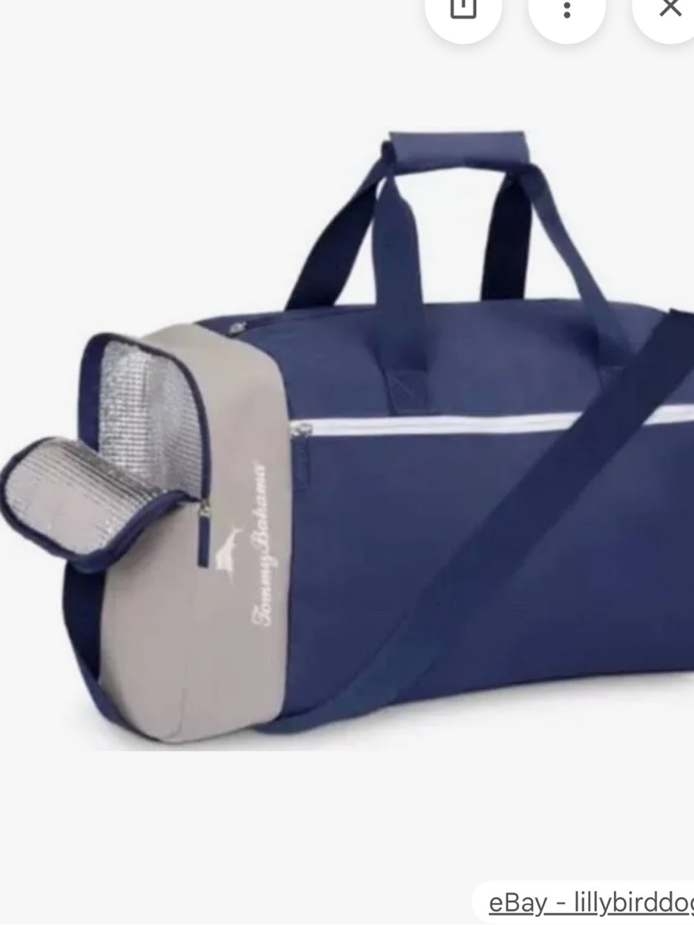 Tommy Bahama Marlin Duffel Bag with cooler